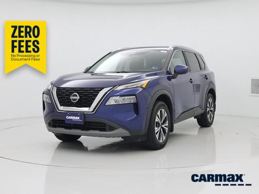 Blue 2023 Nissan Rogue SV