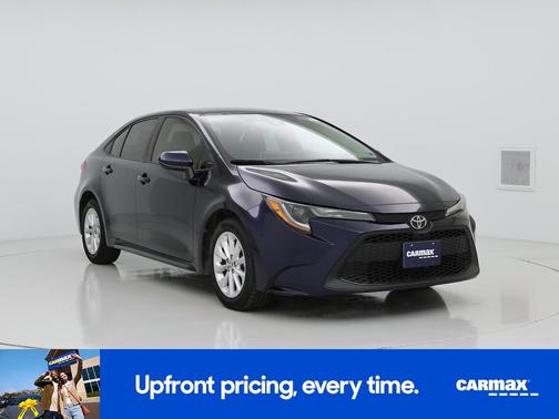 Blue 2021 Toyota Corolla LE
