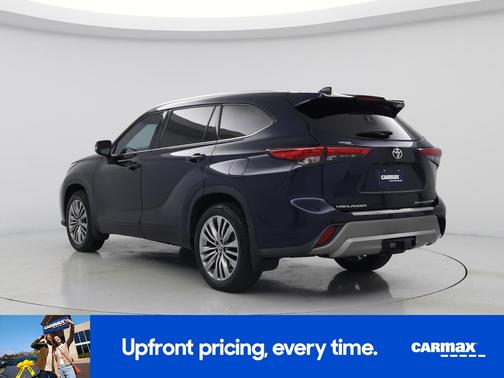 Blue 2021 Toyota Highlander Platinum