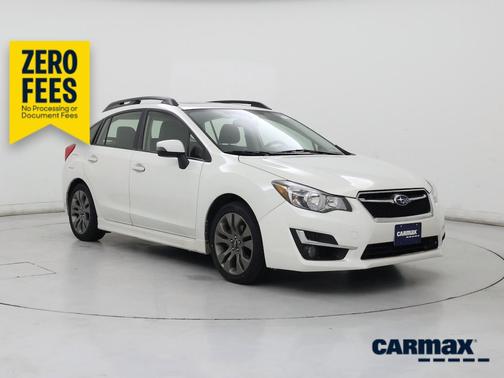 White 2016 Subaru Impreza 2.0I Sport Limited