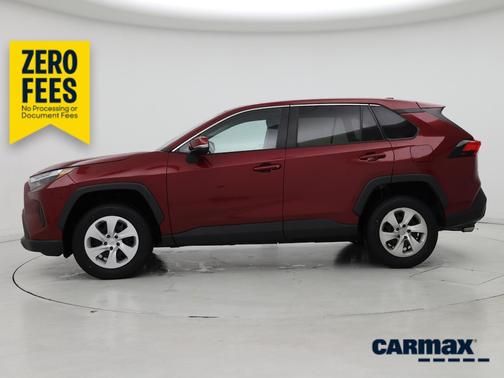 Red 2023 Toyota RAV4 LE
