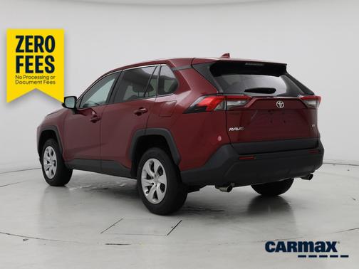 Red 2023 Toyota RAV4 LE