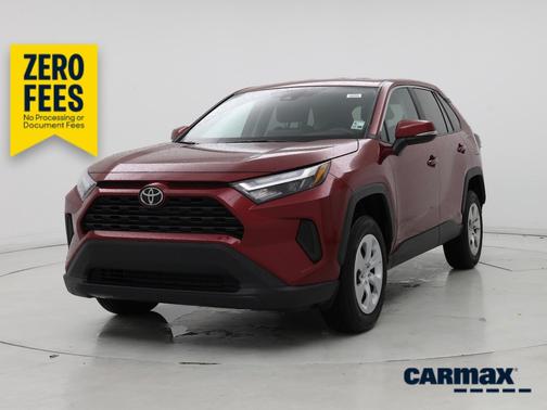 Red 2023 Toyota RAV4 LE