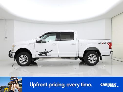 White 2017 Ford F-150 Lariat