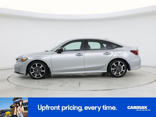 Silver 2025 Honda Civic Hybrid Sport Touring