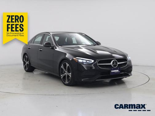 Black 2022 Mercedes-Benz C-Class