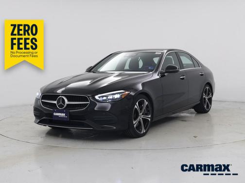 Black 2022 Mercedes-Benz C-Class