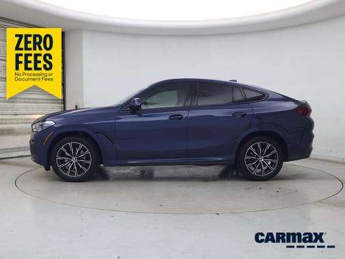 Blue 2022 BMW X6 xDrive40i
