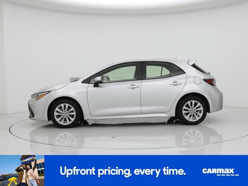 Silver 2023 Toyota Corolla Hatchback SE