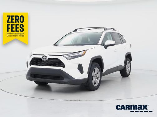 White 2023 Toyota RAV4 XLE
