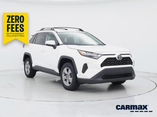 White 2023 Toyota RAV4 XLE
