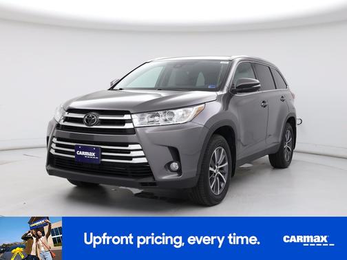 Gray 2019 Toyota Highlander XLE