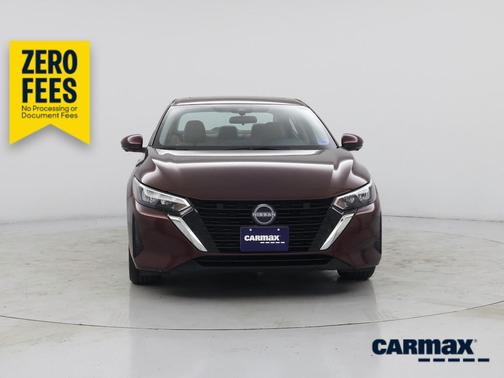 Burgundy 2024 Nissan Sentra SV