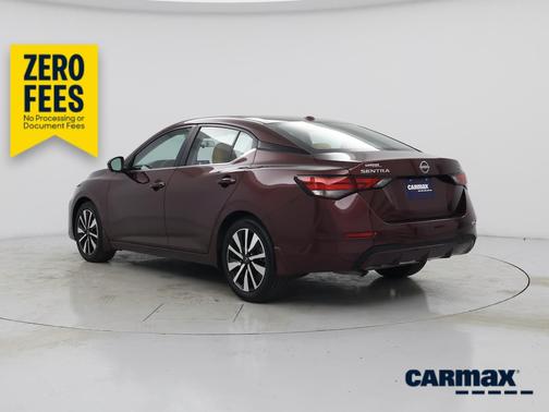 Burgundy 2024 Nissan Sentra SV
