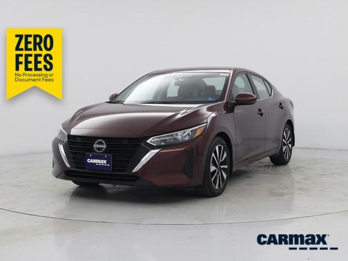Burgundy 2024 Nissan Sentra SV