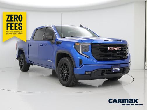 Blue 2022 GMC Sierra 1500 Elevation