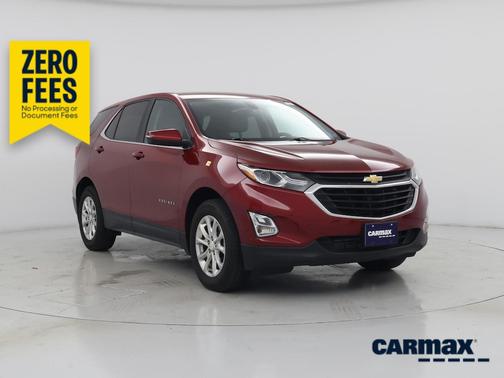 Red 2019 Chevrolet Equinox LT