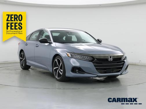 Gray 2022 Honda Accord Sport