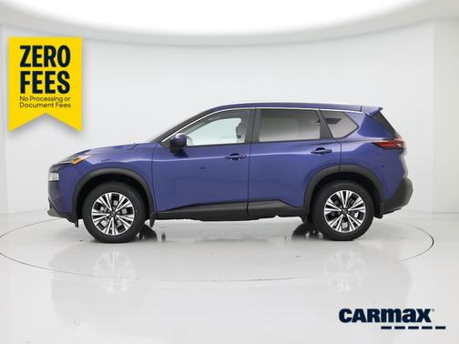 Blue 2023 Nissan Rogue SV