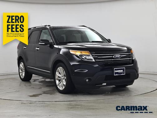 Black 2015 Ford Explorer Limited