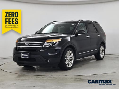 Black 2015 Ford Explorer Limited