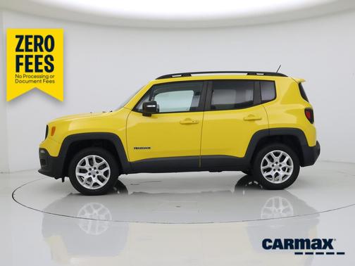 Yellow 2015 Jeep Renegade Latitude