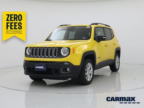 Yellow 2015 Jeep Renegade Latitude