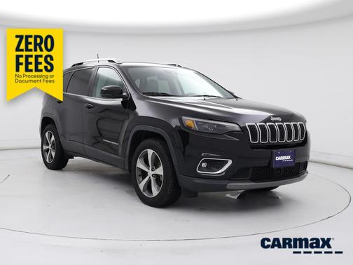 Black 2019 Jeep Cherokee Limited