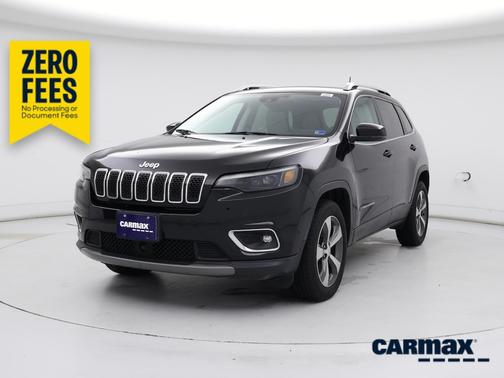 Black 2019 Jeep Cherokee Limited