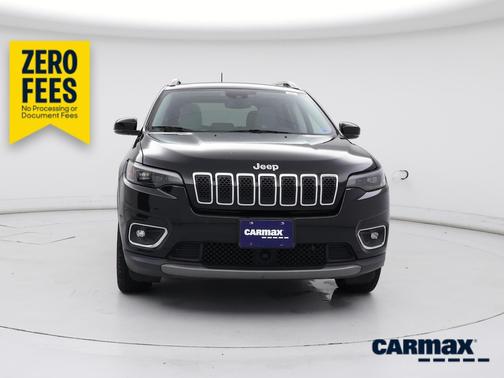 Black 2019 Jeep Cherokee Limited