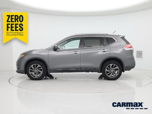 Gray 2016 Nissan Rogue SL