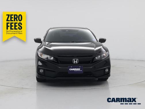Black 2020 Honda Civic Sport