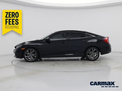 Black 2020 Honda Civic Sport