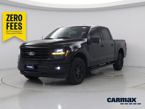 Black 2024 Ford F-150 XLT