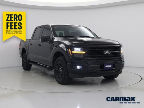 Black 2024 Ford F-150 XLT