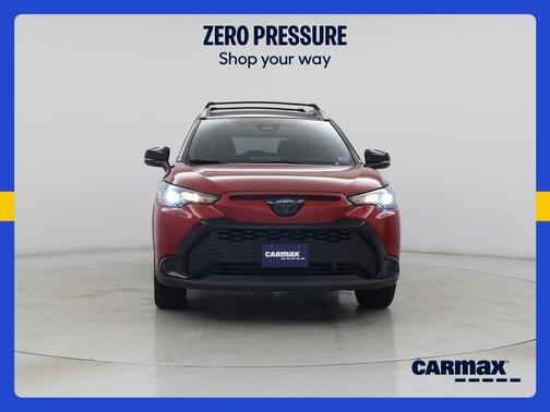Red 2024 Toyota Corolla Cross Hybrid Nightshade