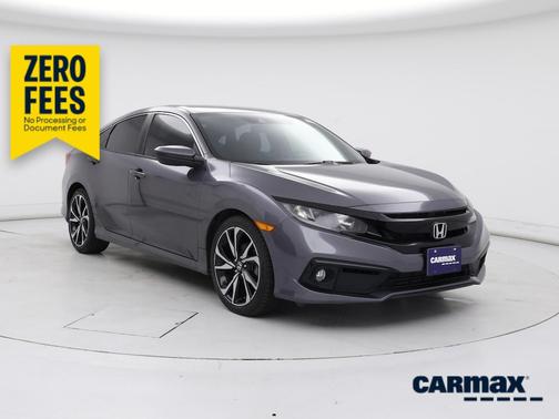 Gray 2019 Honda Civic Sport