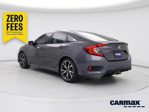Gray 2019 Honda Civic Sport