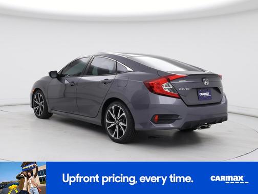 Gray 2019 Honda Civic Sport