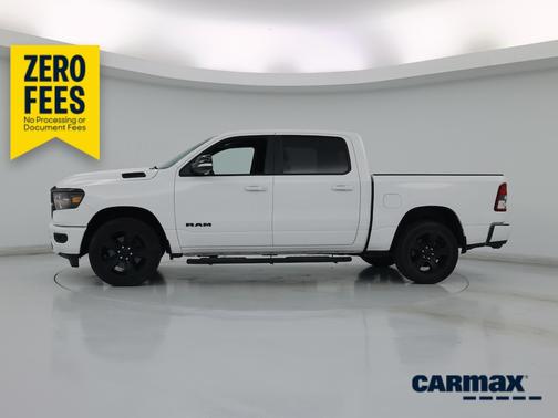 White 2021 RAM 1500 Bighorn