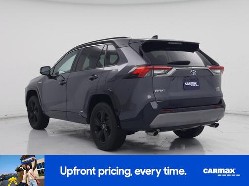 Gray 2020 Toyota RAV4 Hybrid XSE
