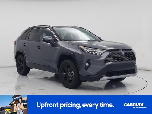 Gray 2020 Toyota RAV4 Hybrid XSE