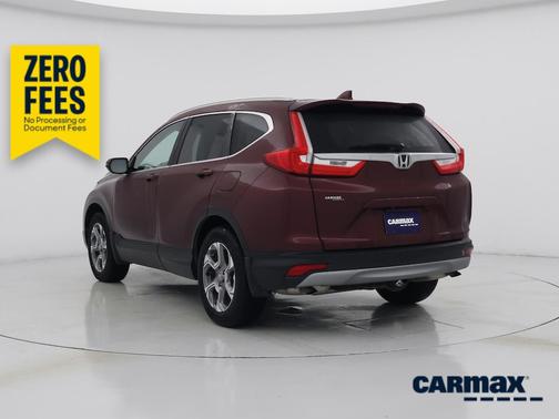 Burgundy 2017 Honda CR-V EX-L