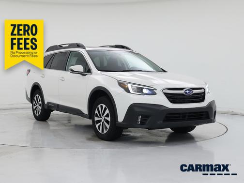 White 2020 Subaru Outback Premium
