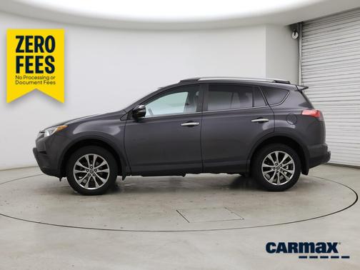 Gray 2017 Toyota RAV4 Limited