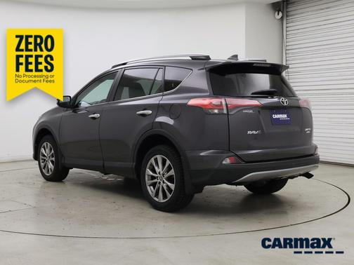 Gray 2017 Toyota RAV4 Limited