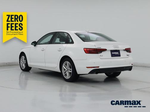 White 2017 Audi A4 Premium Plus