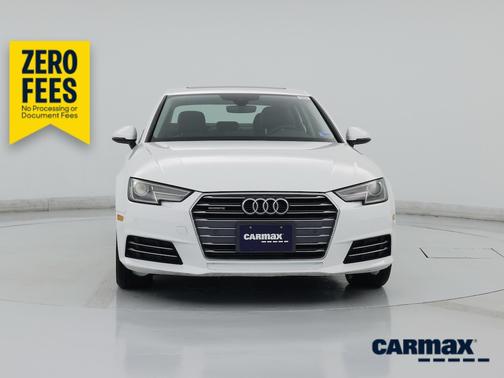 White 2017 Audi A4 Premium Plus