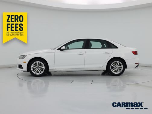 White 2017 Audi A4 Premium Plus