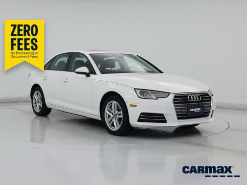 White 2017 Audi A4 Premium Plus